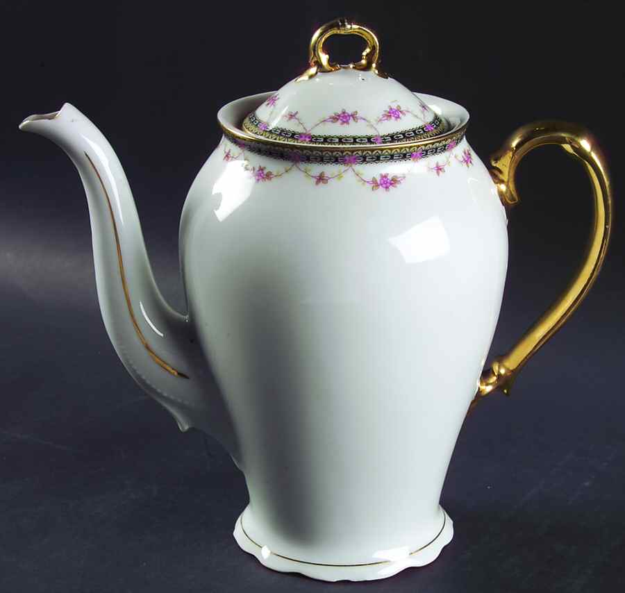 7647 Teapot & Lid by LB-Czechoslovakia-1