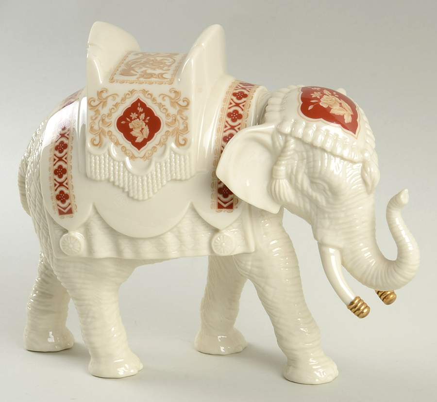 Sultan's Court Collection Elephant Figurine by Lenox-1