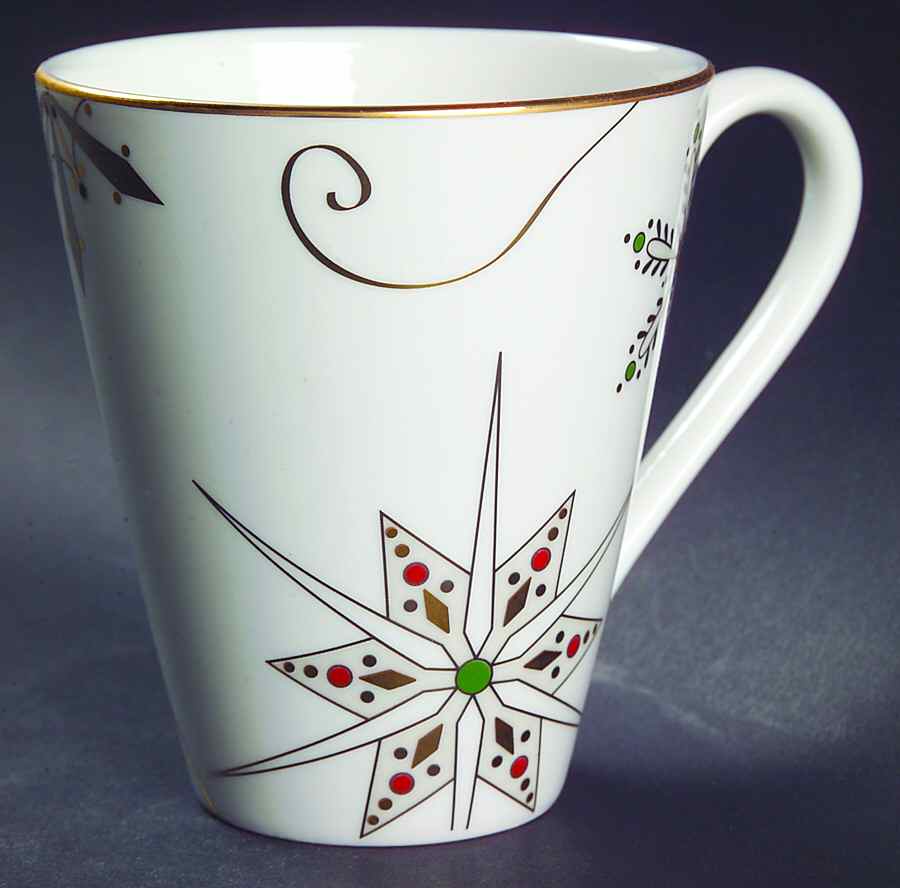 Merry and Bright Snowflake Mug by Lenox-1