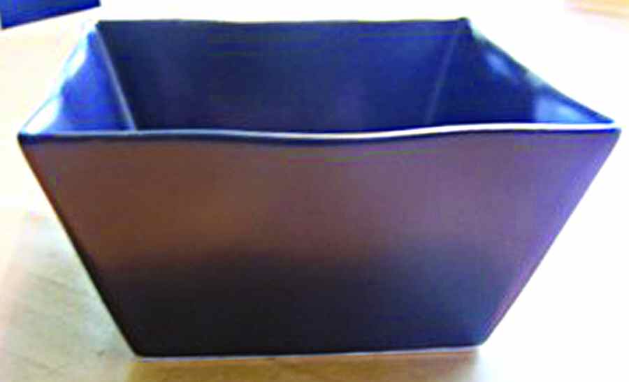 Origami Black Fruit/Dessert (Sauce) Bowl by Lazy Susan-1