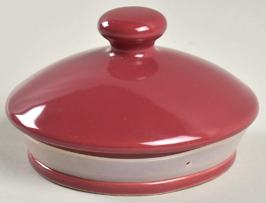 Woven Traditions Paprika Lid for Medium Canister by Longaberger-1