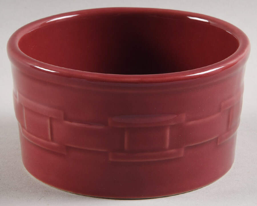 Woven Traditions Paprika Salt Crock by Longaberger-1