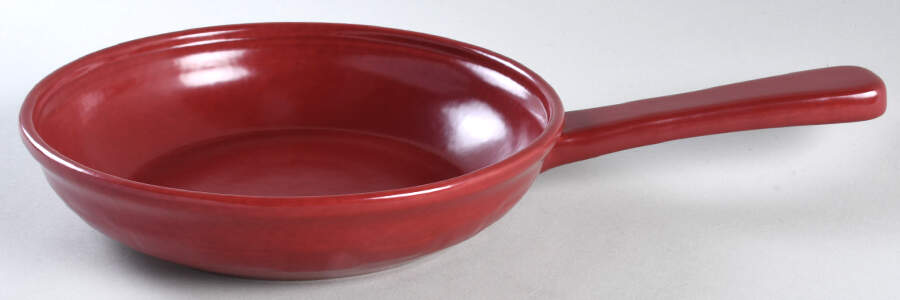 Woven Traditions Paprika 8" Skillet No Lid by Longaberger-1