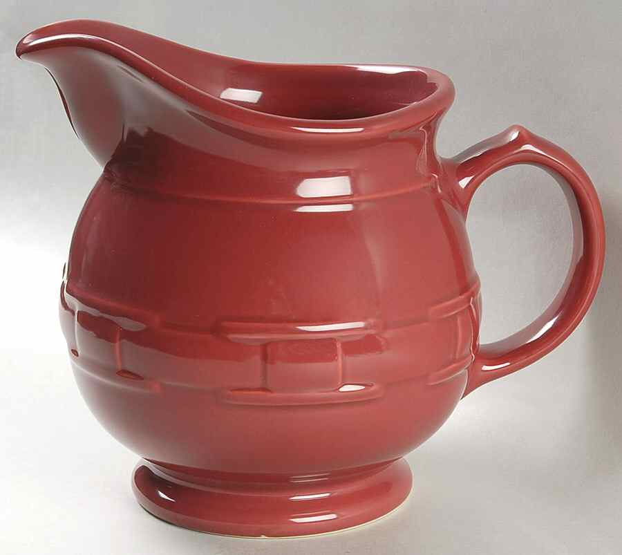 Woven Traditions Paprika 64 Oz Pitcher by Longaberger-1