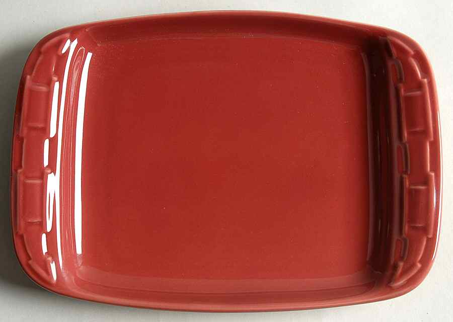 Woven Traditions Paprika Appetizer Plate by Longaberger-1