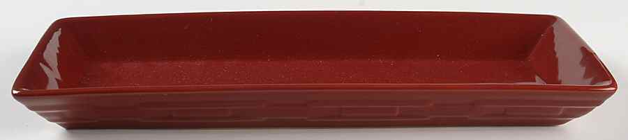Woven Traditions Paprika 13" Tasting Tray by Longaberger-1