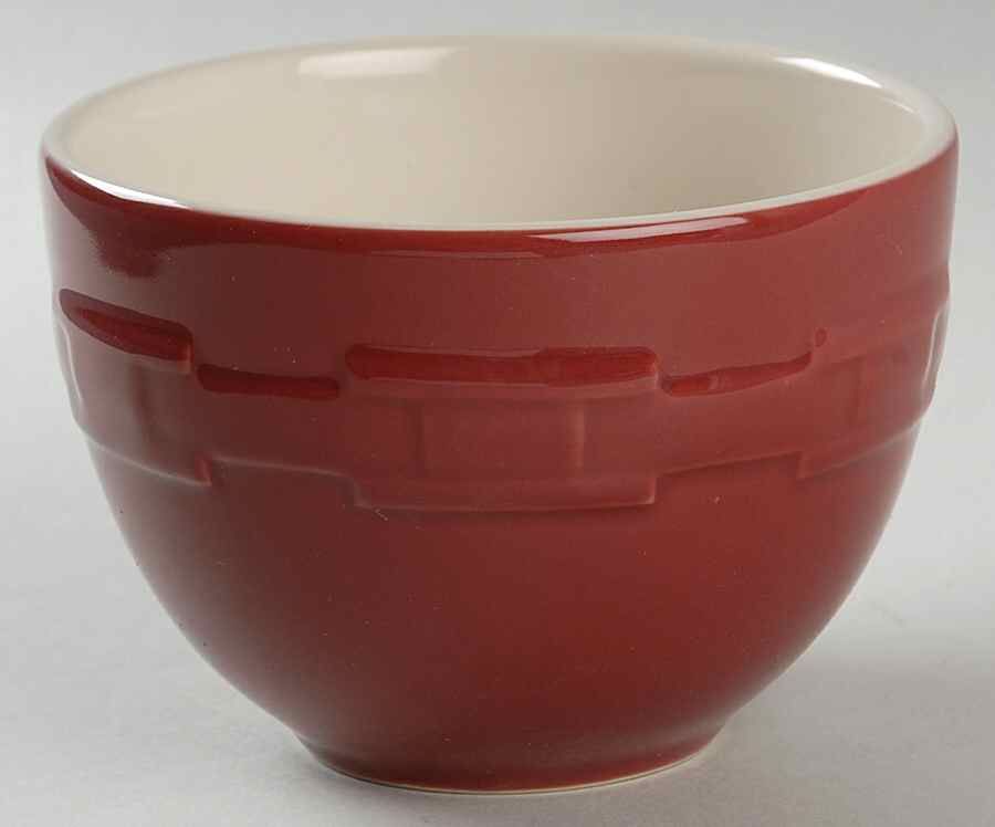 Woven Traditions Paprika 4" Nesting Bowl by Longaberger-1