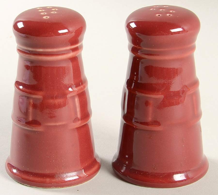 Woven Traditions Paprika Salt & Pepper Set by Longaberger-1