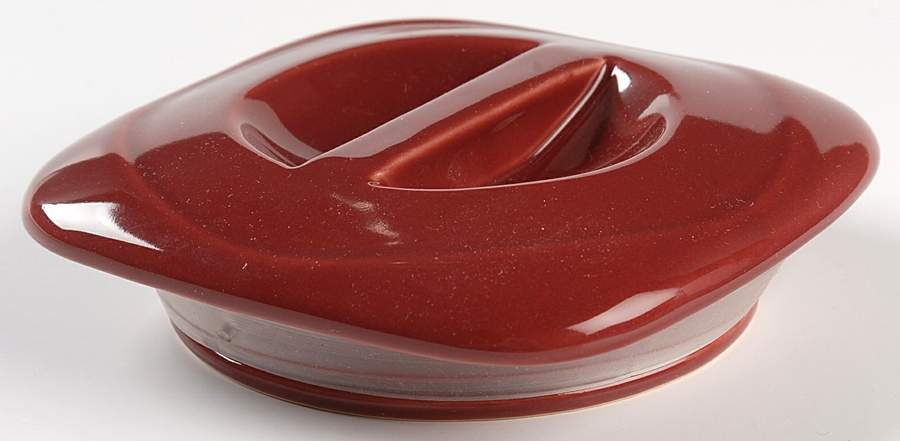 Woven Traditions Paprika Lid For Small Square Canister by Longaberger-1
