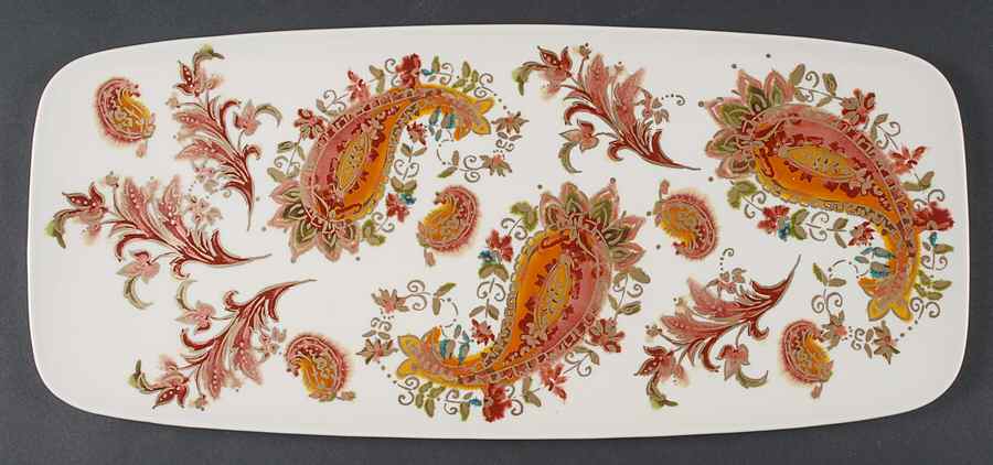 Burnished Amber 16'' Rectangular Tray by Lenox-1