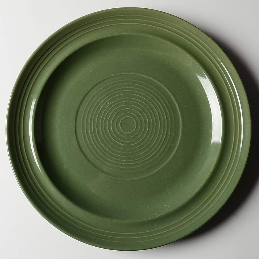 Concentrix Hunter Green Dinner Plate by Lynn's China-1