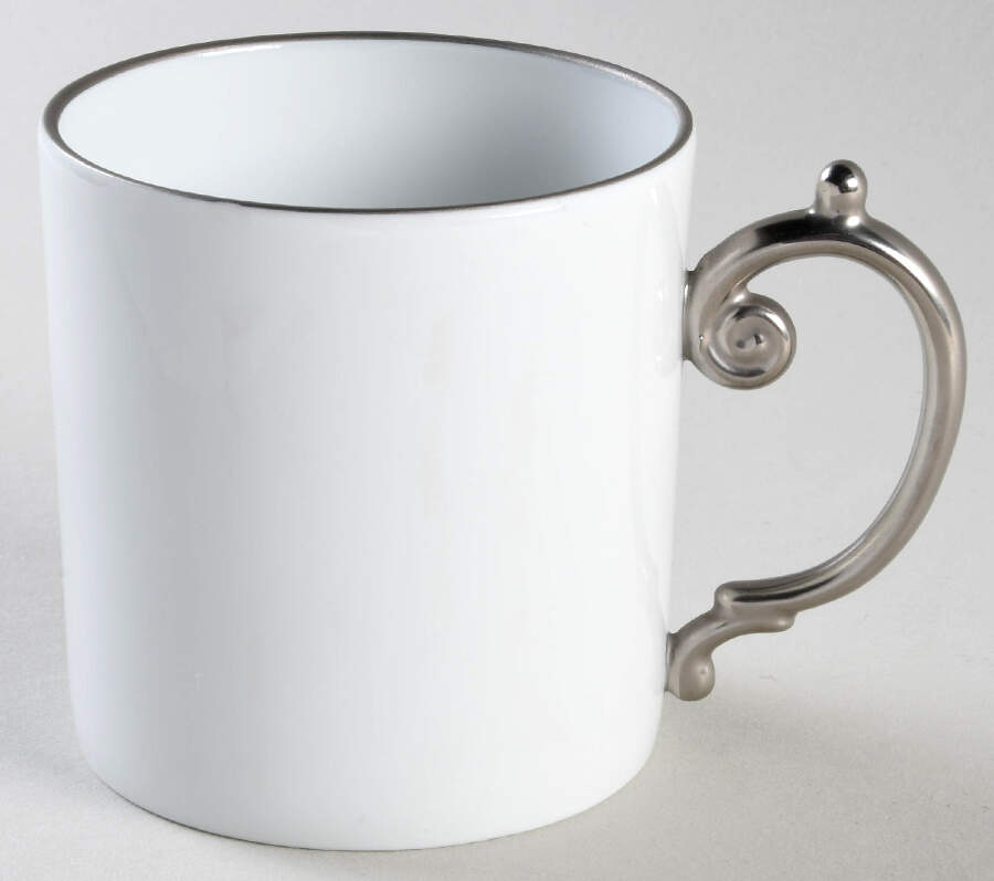 Aegean Platinum Mug by L'Objet-1