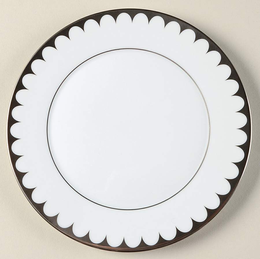 Aegean Platinum Bread & Butter Plate by L'Objet-1