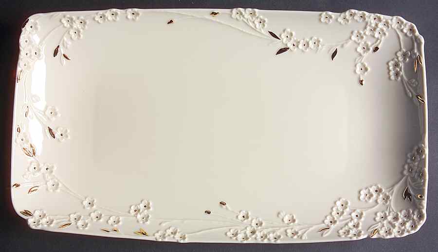 Cherry Blossom 12" Sandwich Tray by Lenox-1