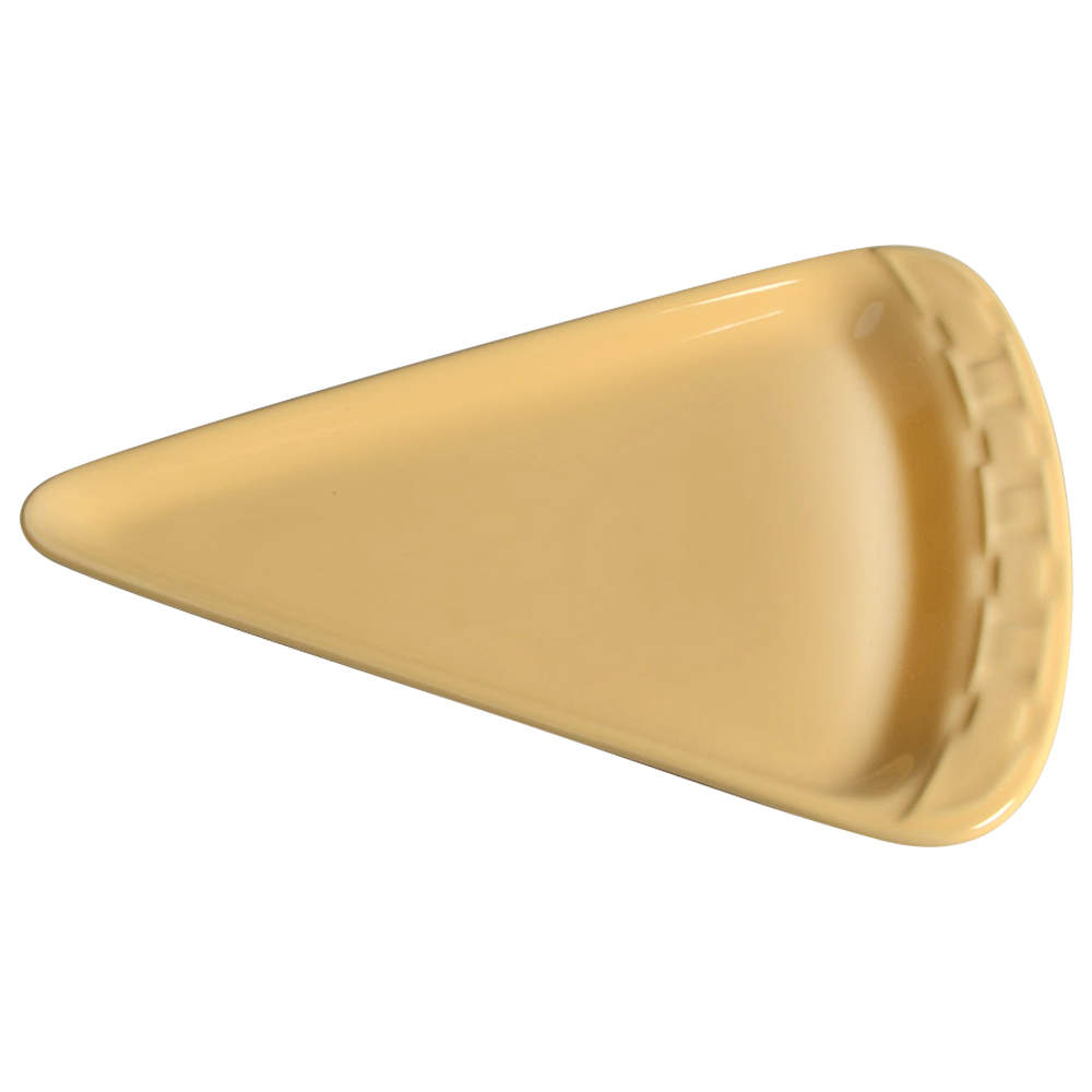 Woven Traditions Butternut Pizza Slice Plate by Longaberger-1