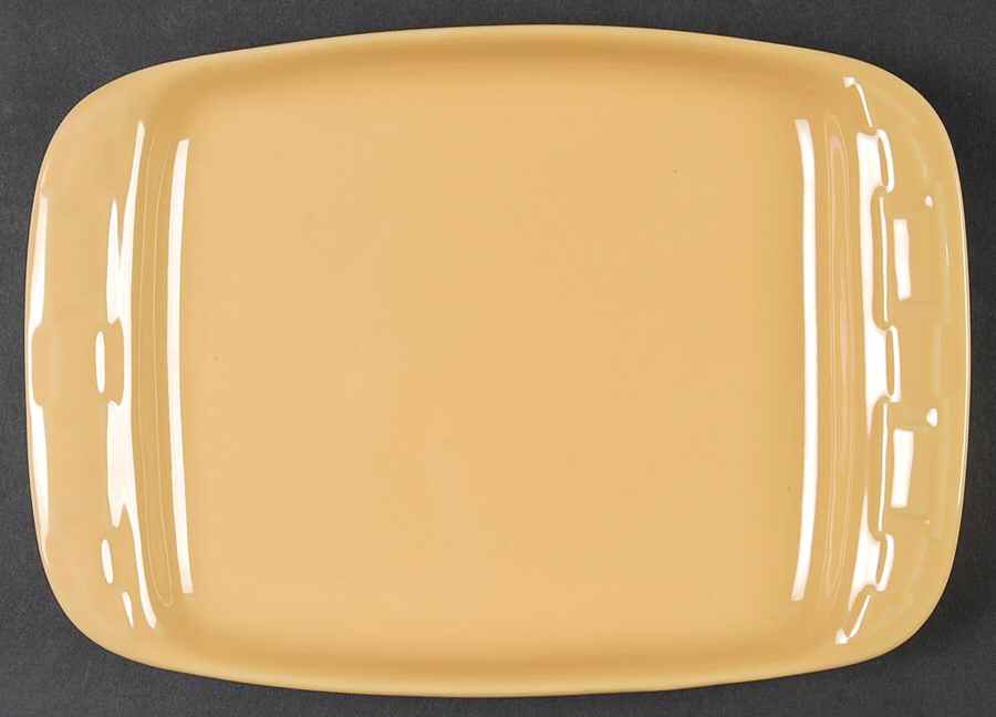 Woven Traditions Butternut Appetizer Plate by Longaberger-1