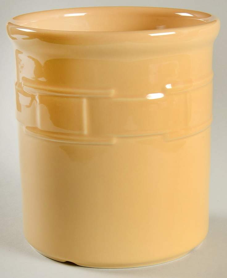 Woven Traditions Butternut 2 Quart Utensil/Pickling Crock by Longaberger-1
