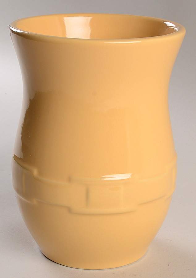 Woven Traditions Butternut 7" Utensil Holder/Vase by Longaberger-1