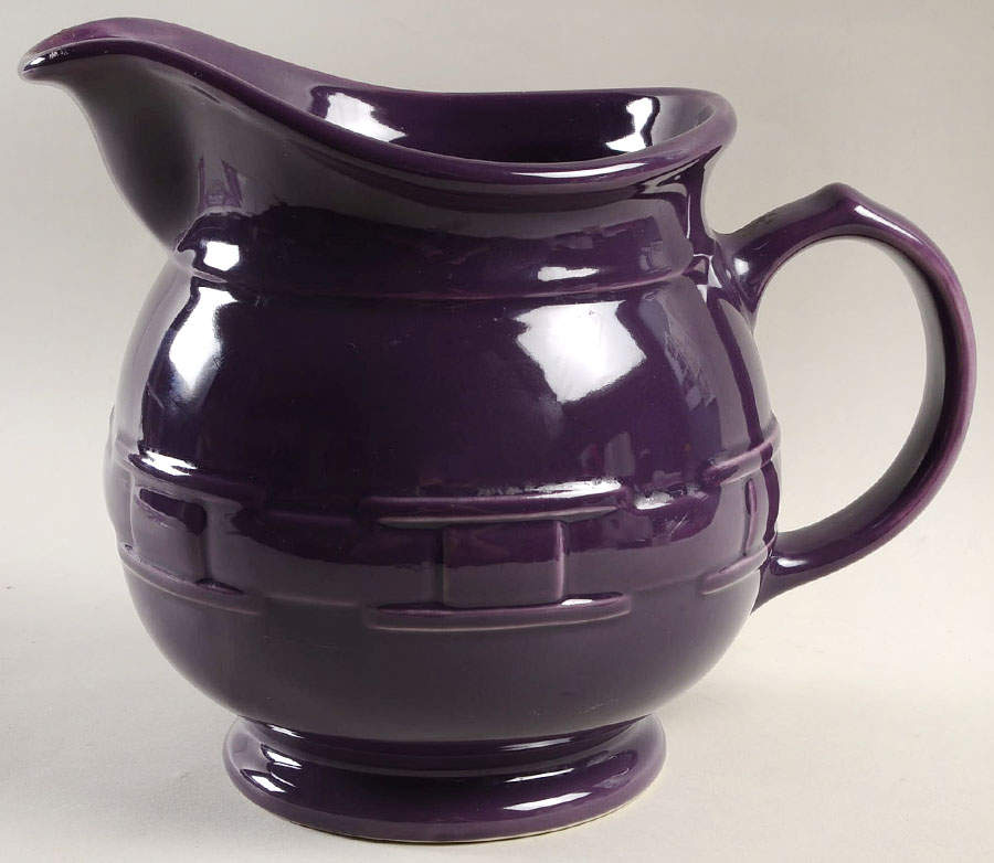 Woven Traditions Eggplant 92 Oz Pitcher by Longaberger-1