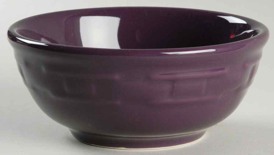 Woven Traditions Eggplant 5" All Purpose Bowl by Longaberger-1