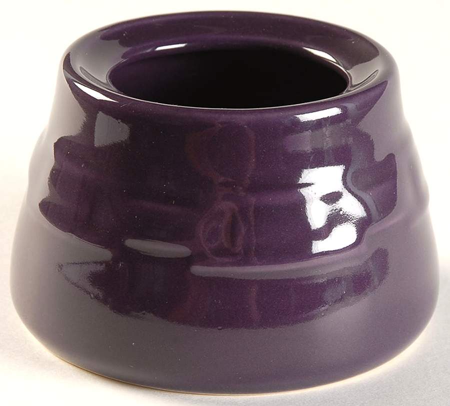 Woven Traditions Eggplant Sugar Bowl No Lid by Longaberger-1