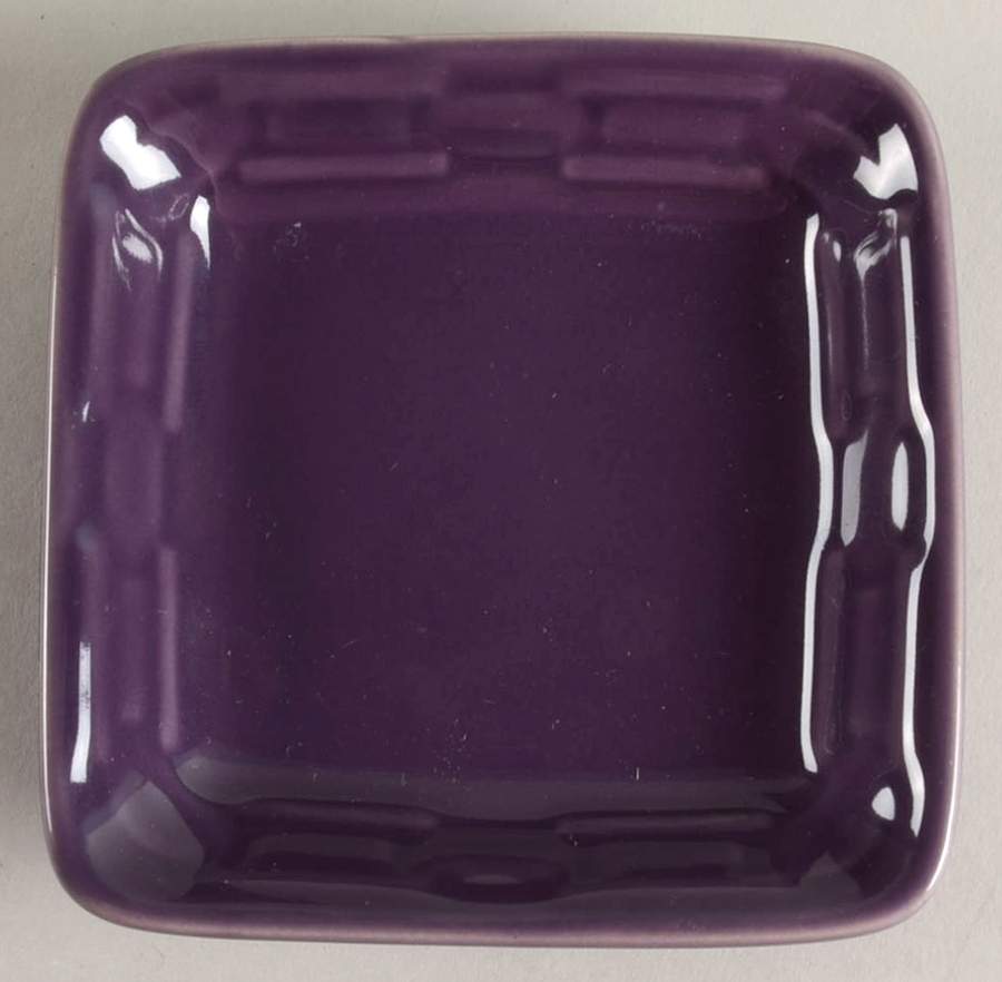Woven Traditions Eggplant Individual Dip Dish by Longaberger-1