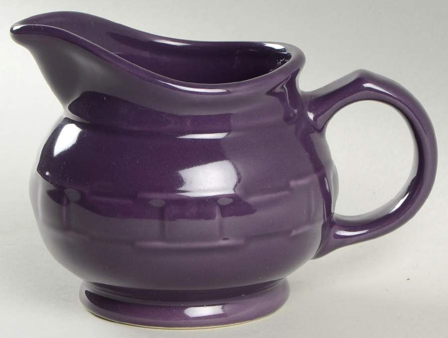 Woven Traditions Eggplant Creamer by Longaberger-1
