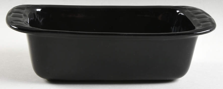 Woven Traditions Ebony Loaf Pan by Longaberger-1