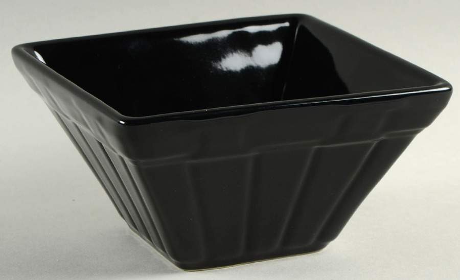 Woven Traditions Ebony 5" Square Vegetable Bowl by Longaberger-1