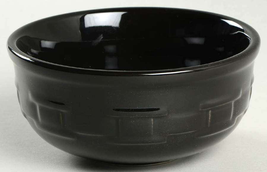 Woven Traditions Ebony 5" All Purpose Bowl by Longaberger-1