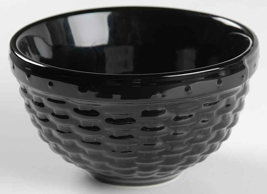Woven Reflections Ebony 5" All Purpose Bowl by Longaberger-1