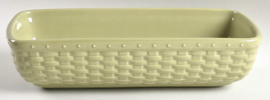 Woven Reflections Sage (Green) Long Basket Server by Longaberger-1