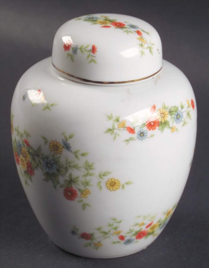 LEF72 Small Ginger Jar & Lid by Lefton-1