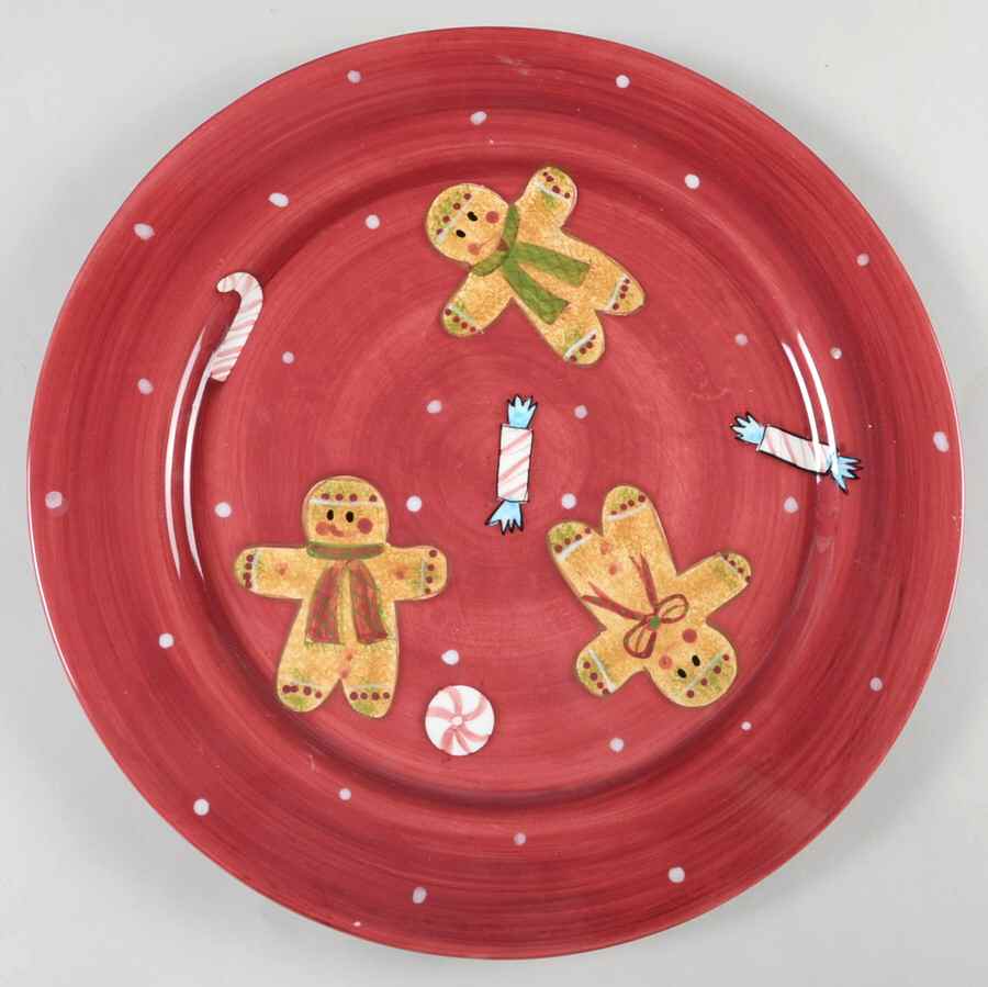Christmas Treat Dinner Plate by Laurie Gates-1