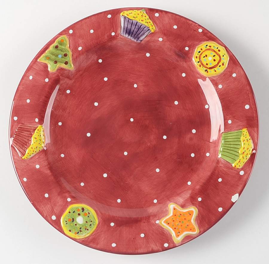Christmas Treat Salad Plate by Laurie Gates-1