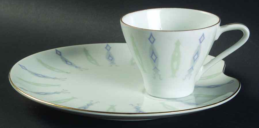 2122 Snack Plate & Cup Set by Lefton-1