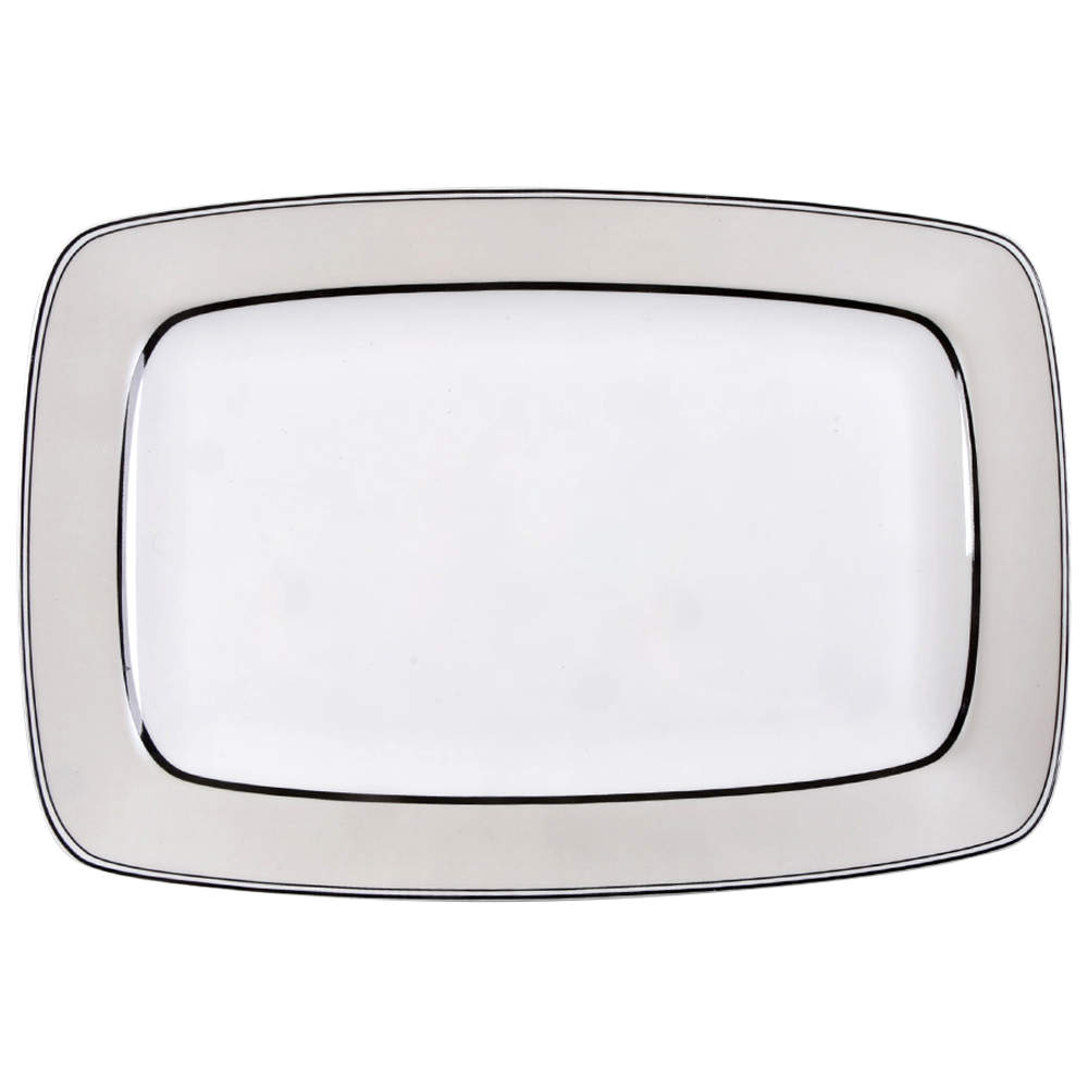 Voila 15" Rectangular Serving Platter by Lenox-1