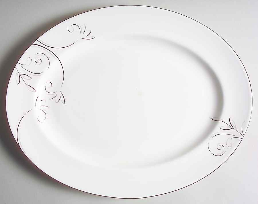 Voila 16" Oval Serving Platter by Lenox-1