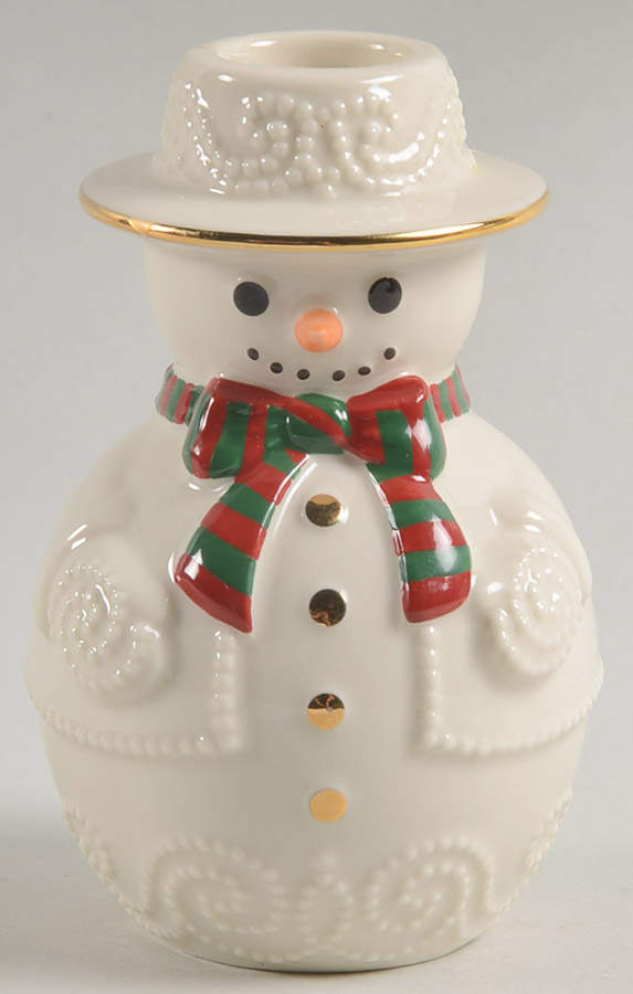 Christmas Giftables Snowman Candle by Lenox-1