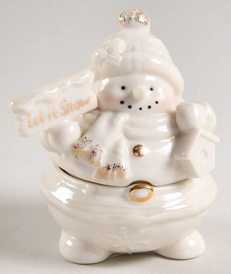 Christmas Giftables Figural Box & Lid by Lenox-1