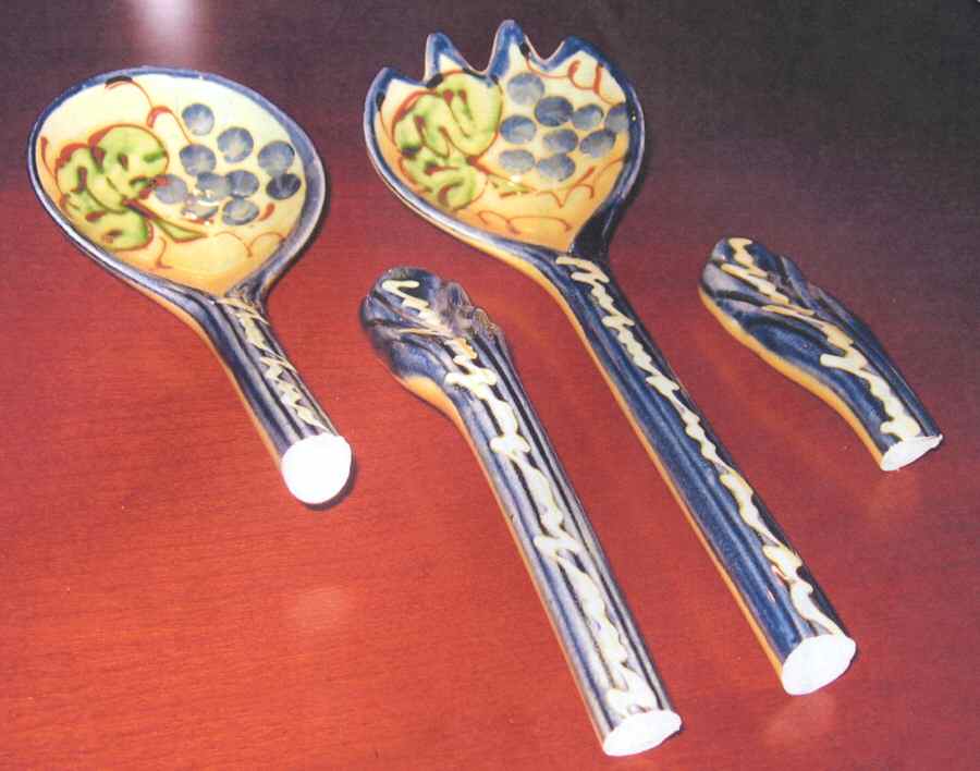Grapes 2 Piece Salad Set, Solid Piece by Le Poet-Laval-1