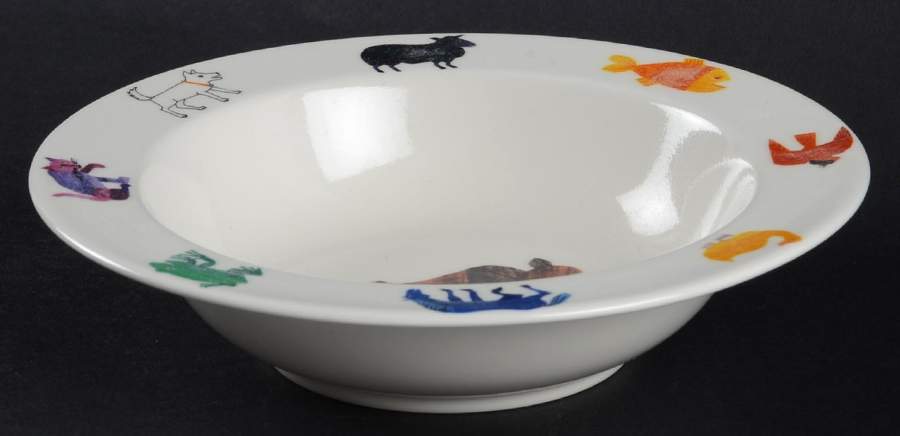 Brown Bear Child's Bowl by Lunt-1