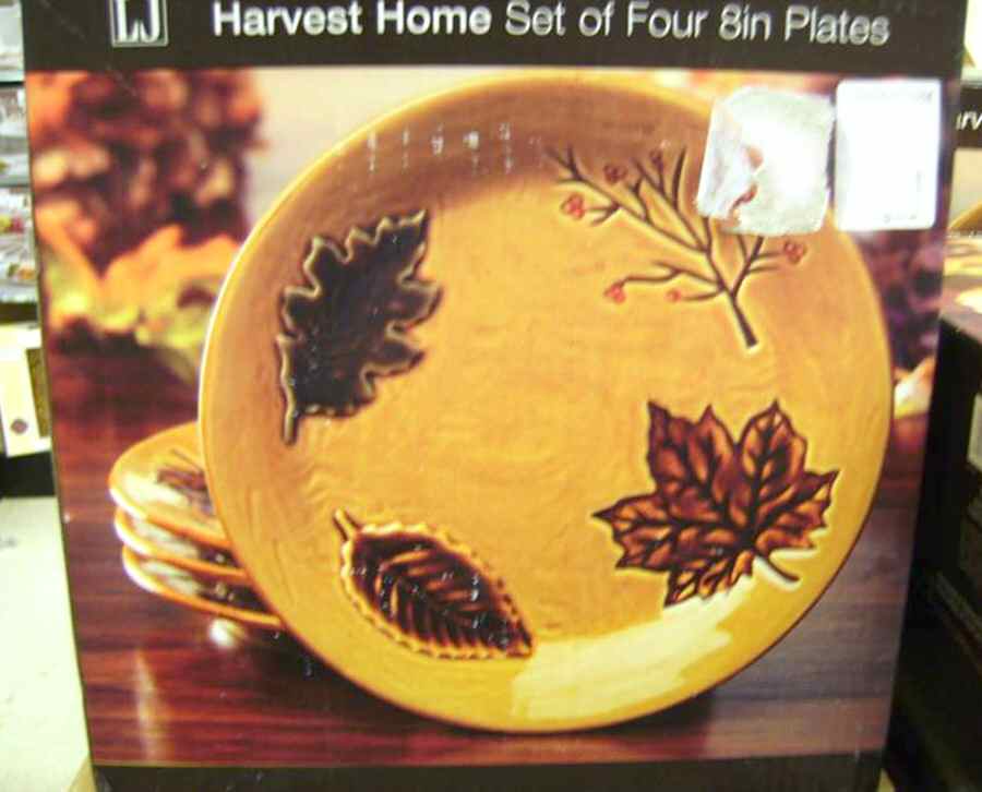 Harvest Home Salad Plate by Lindsey Jordan-1