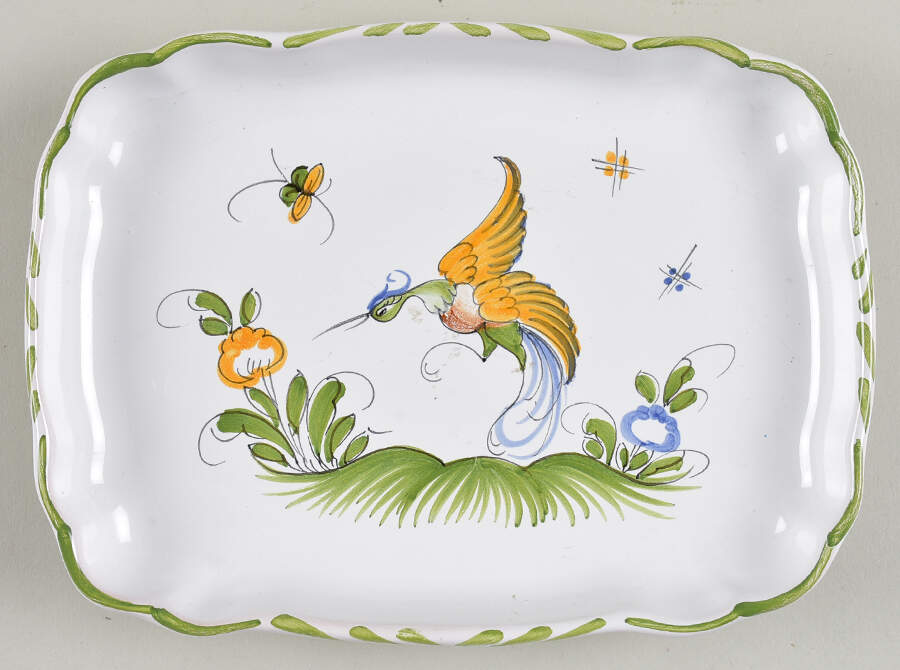 LLR1 7" Rectangular Tray by Lallier-Moustiers-1