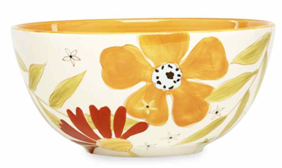 Audrey 9" Round Serving Bowl by Laurie Gates-1