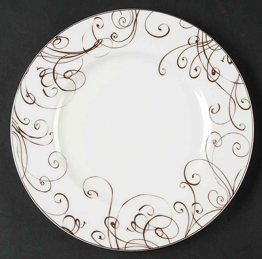 Chocolate Luncheon/Salad Plate by Lenox-1