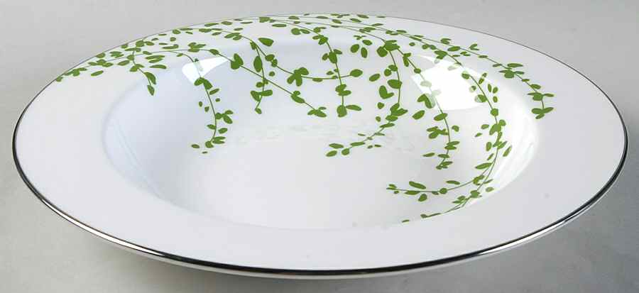 Gardner Street Green 9" Soup/Pasta Bowl by Lenox-1