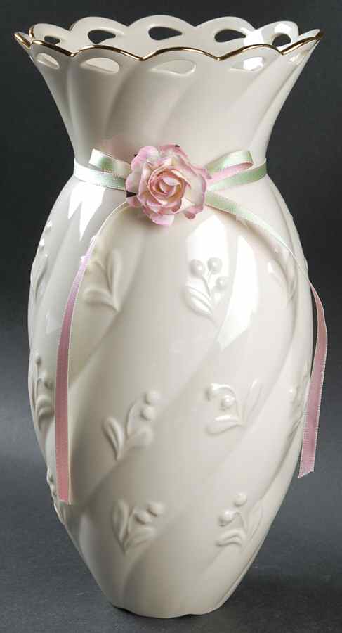 Love Notes 11" Pierced Vase by Lenox-1