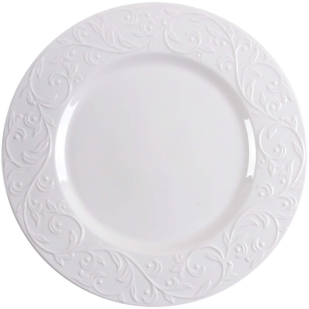 Opal Innocence Carved Dinner Plate by Lenox-1