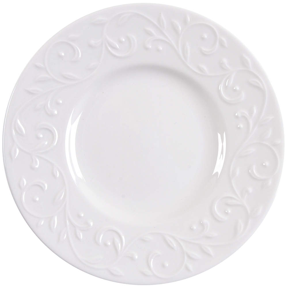 Opal Innocence Carved Dessert/Pie Plate by Lenox-1